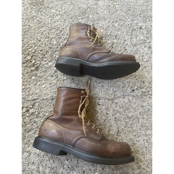 Vintage Red Wing Boots #25034 Men's Leather Work Size 10 No Steel Toe - Picture 1 of 14